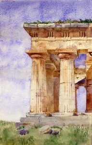 Neptunův chrám, Paestum, 1898.