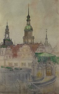 Věže Zwinger, Drážďany od Cass Gilbert