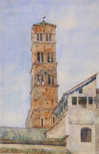 Tower, San Francisco Romano, Řím, 1898. od Cass Gilbert