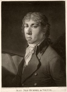 Johann Nepomuk Hummel (1778-1837) ryl Wrenck od Catharina Escherich