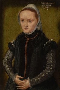 Portrét ženy od Catharina van Hemessen