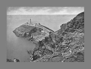 Maják South Stack, Holyhead, c1900
