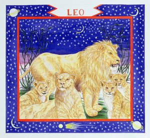 Leo (wc na papíře)