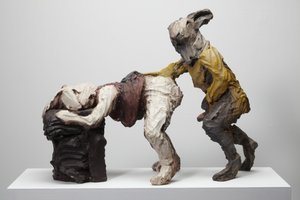 Flopsy, 2009 (Jesmonite, barva)