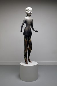 Twinkle, 2014 (olejomalba na bronzu s malovaným bronzovým podstavcem)