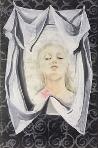 Lara Veronica, 2014-16 (olej na plátně) od Cathy Lomax