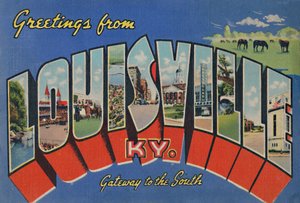 Pozdravy z Louisville Ky. - Brána na jih, 1942