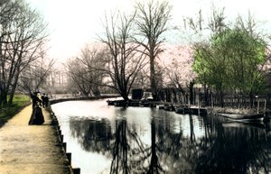 Řeka Gipping, Ipswich, 1926.