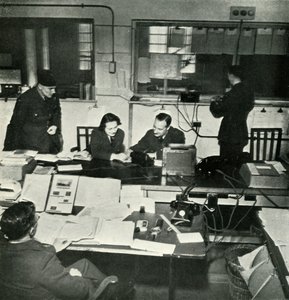 Operační místnost, c1943.