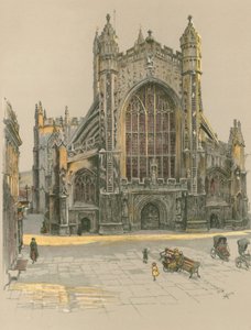 Bath Abbey od Cecil Charles Windsor Aldin