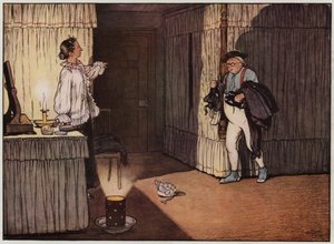 Ilustrace pro The Pickwick Papers od Cecila Aldina (barevné lito) od Cecil Charles Windsor Aldin