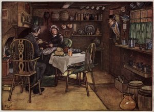 Ilustrace pro The Pickwick Papers od Cecila Aldina od Cecil Charles Windsor Aldin