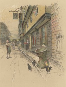 Královská hlava, Chigwell od Cecil Charles Windsor Aldin