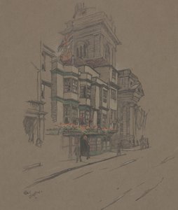 Bez názvu (ručně kolorované litho) od Cecil Charles Windsor Aldin