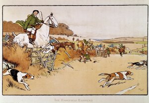 Akvarel od Cecila Aldina (1870-1935) Soukromá sbírka z 19. století od Cecil Charles Windsor Aldin