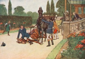 York se okamžitě postavil na její hlavu, aby zabránil jejímu boji od Cecil Charles Windsor Aldin