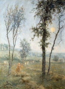 Seno za měsíčního svitu, 1876.