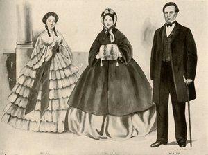Oděv z let 1860-1870, 1907, 1937.
