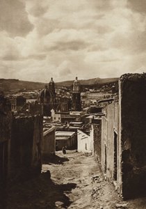 Mexiko: Zacatecas (černobílá fotografie)