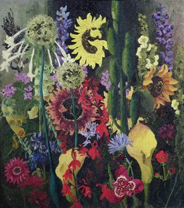 Zahradní krajina č.2 od Cedric Morris