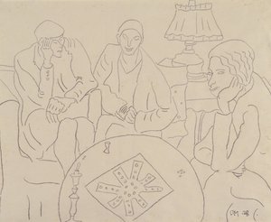 Hra Ludo od Cedric Morris