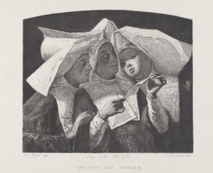 Novinky ze světa [News of the World] od Celestino Turletti, after Francesco Mosso