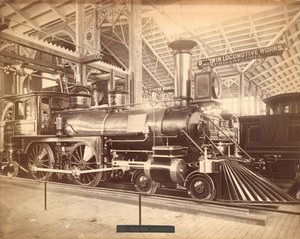 Lokomotiva Baldwin, "No. 1154", Centennial Exhibition, Philadelphia