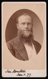 Portrét Jamese Doultona, 1877. od Centennial Photographic Company