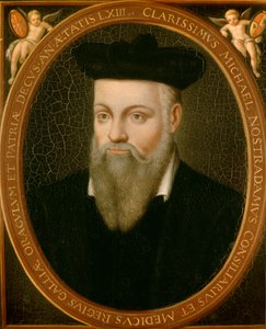 Portrét Michela de Nostradama, známého jako Nostradamus, astrologa od Cesar Nostradamus