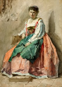 Portrét dámy, konec 19.-začátek 20. století.