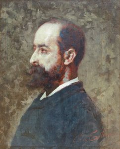 Portrét Ambrogia Raffeleho od Cesare Tallone