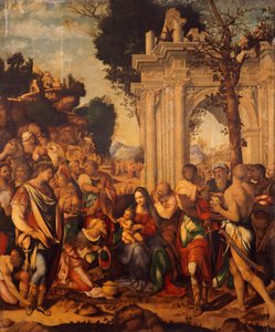 Klanění tří králů, Cesare da Sesto (1477-1523)