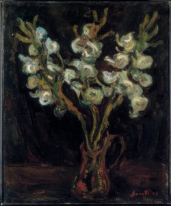 Modré gladioly od Chaim Soutine