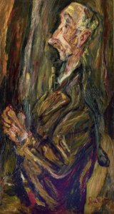 MUŽ V MODLITEBĚ - 20. STOLETÍ - FRANCOUZSKÝ EXPRESSIONISMUS od Chaim Soutine