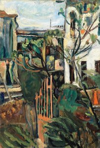 Dům u Paříže Dům u Paříže, 1918 od Chaim Soutine