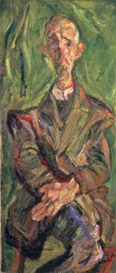 Portrét muže, kolem roku 1921 od Chaim Soutine