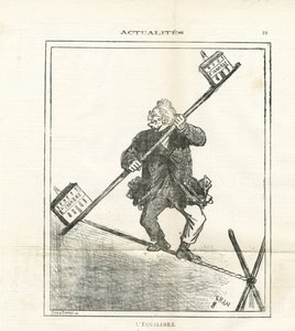 Ilustrace Cham (1819-1879) v Le Charivari od Amédée de Noé