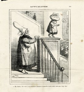 Ilustrace Cham (1819-1879) v Le Charivari od Amédée de Noé