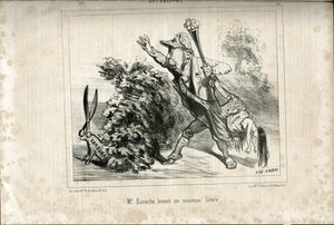 Ilustrace Cham (1819-1879) v Le Charivari od Amédée de Noé