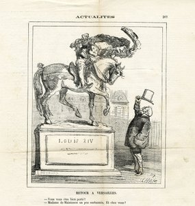 Ilustrace Cham (1819-1879) v Le Charivari od Amédée de Noé