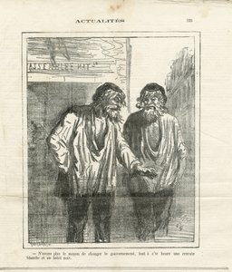 Ilustrace Cham (1819-1879) v Le Charivari od Amédée de Noé
