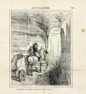 Ilustrace Cham (1819-1879) v Le Charivari od Amédée de Noé