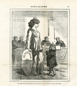 Ilustrace Cham (1819-1879) v Le Charivari od Amédée de Noé
