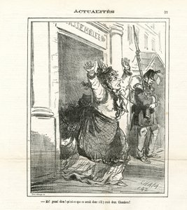 Ilustrace Cham (1819-1879) v The Charivari od Amédée de Noé