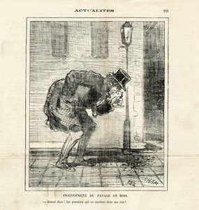 Ilustrace Chama (1819-1879) v The Charivari od Amédée de Noé