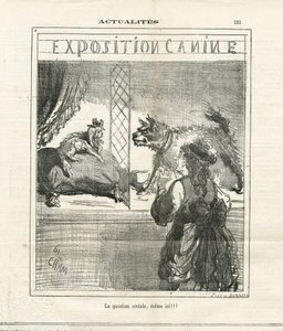 Ilustrace Cham (1819-1879) v The Charivari od Amédée de Noé