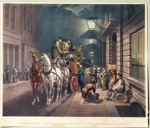 Royal Mails od Post Office, Lombard Street od Charles Hunt