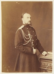 Nicolas Nikolajevič de Russie - Portrét velkovévody Nicholase Nikolajeviče (staršího) Ruska (1831-1891), Bergamasco, Charles (Karl) (1830-1896). Albuminová fotografie, c. 1874. Ruský státní filmový a fotografický archiv, Krasnogorsk od Charles Bergamasco
