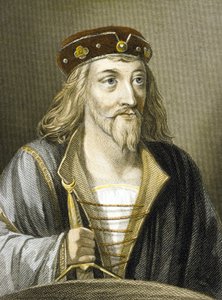 Jakub I. Skotský (barevná rytina) od Charles (after) Holl