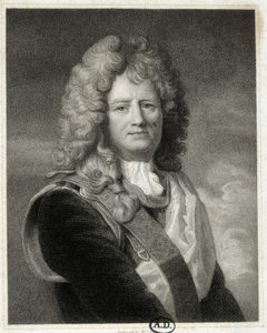 Portrét Vaubana - obraz Le Bruna od Charles (after) Le Brun